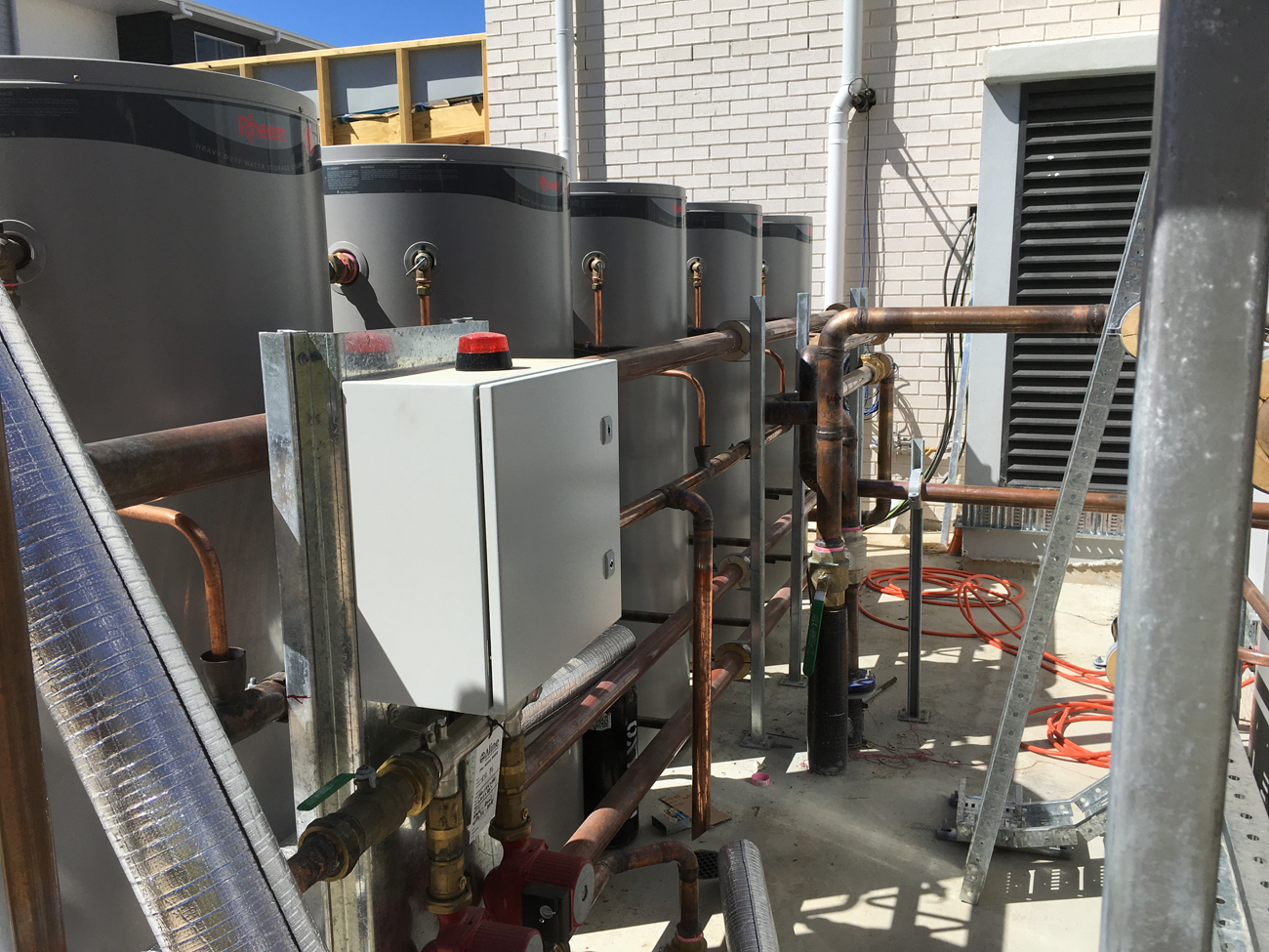 New Hot Water Heater Installations